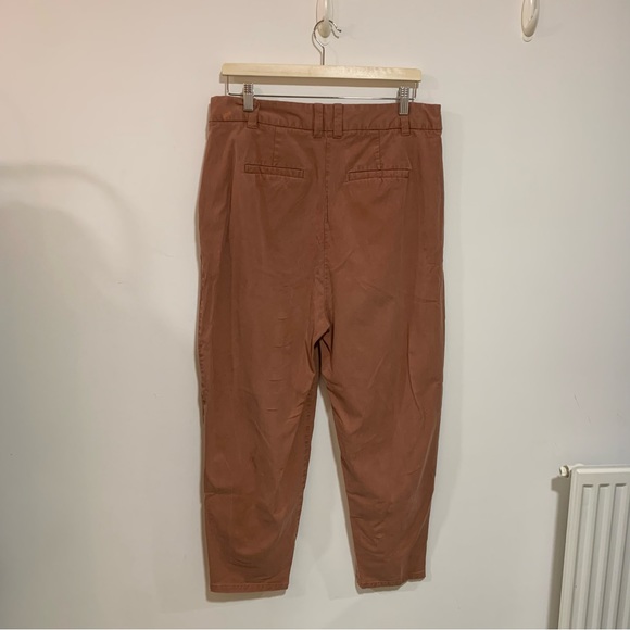 Burnt Orange Frank and Oak Trousers - Picture 2 of 7